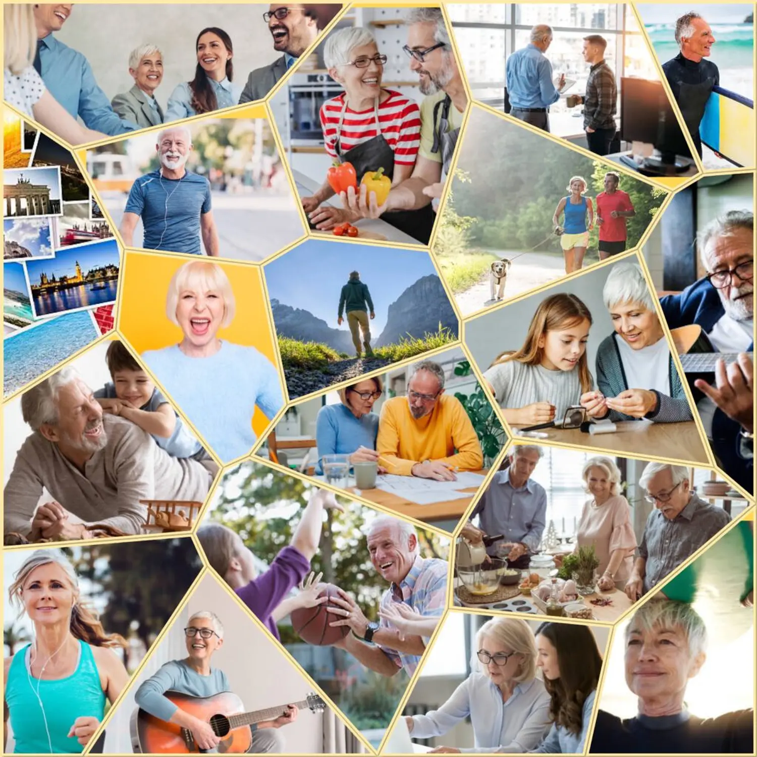 Top 10 Fragen und Antworten zum Ruhestand Collage